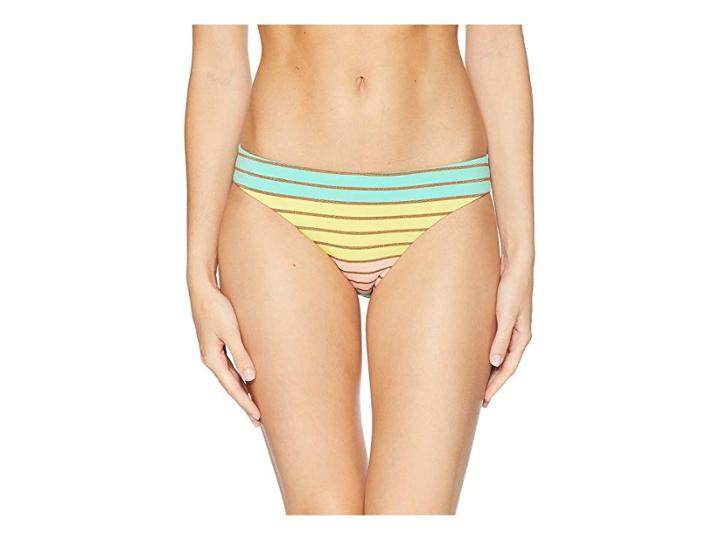 Trina Turk Lurex Stripe Basic Hipster Bottom (multi) Women's Swimwear