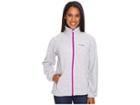 Columbia Benton Springstm Full Zip (light Grey/bright Plum) Women's Jacket