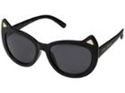 Betsey Johnson Bj894000 (matte Black) Fashion Sunglasses