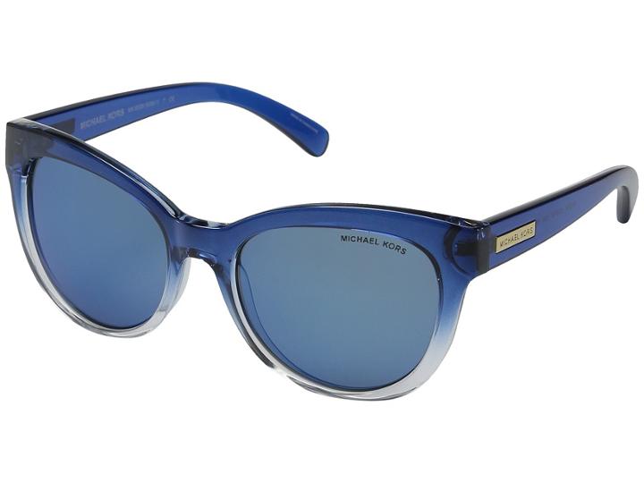 Michael Kors Mitzi I (blue Clear Gradient) Fashion Sunglasses
