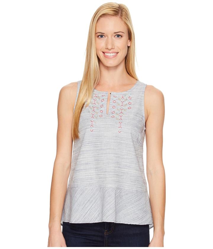 Woolrich Outside Air Eco Rich Tank Top (new Royal Blue) Women's Sleeveless
