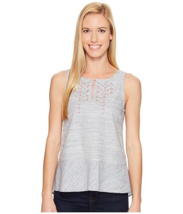 Woolrich Outside Air Eco Rich Tank Top (new Royal Blue) Women's Sleeveless