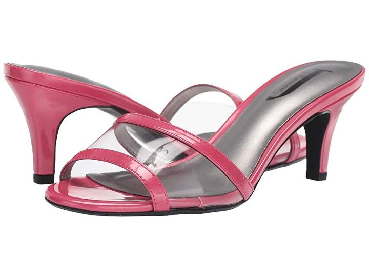 J. Renee Damini (clear/raspberry) Women's Shoes