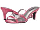J. Renee Damini (clear/raspberry) Women's Shoes