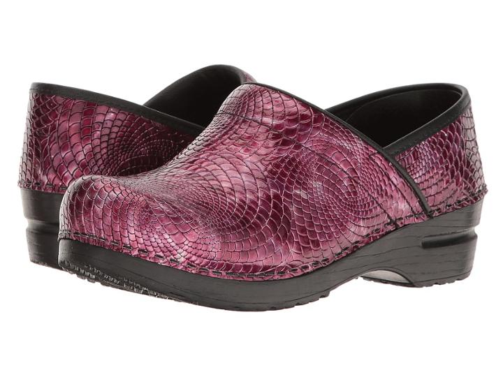 Sanita Original Professional Pheobe (fuchsia) Women's Clog/mule Shoes