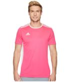 Adidas Entrada 18 Jersey (shock Pink/white) Men's Clothing