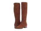 Frye Ray Grommet Tall (wood Suede) Women's Boots