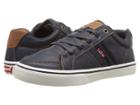Levi's(r) Shoes Turner Nappa (little Kid/big Kid) (navy/tan) Men's  Shoes
