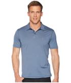 John Varvatos Star U.s.a. Pima Cotton Peace Polo K1381u1b (water Blue) Men's Clothing