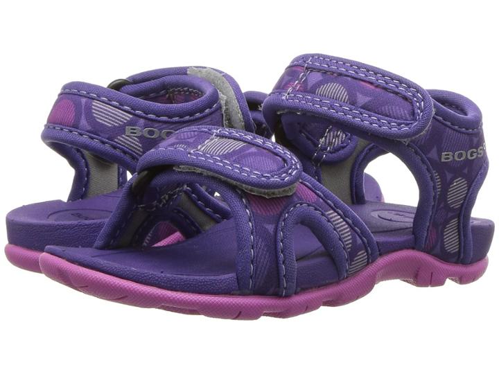 Bogs Kids Whitefish Multi Dot (toddler) (violet Multi) Girls Shoes
