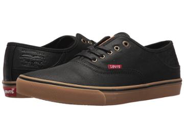 Levi's(r) Shoes Monterey Ct Canvas/gum (black) Men's  Shoes