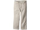 Nautica Kids Regular Flat Front Twill Double Knee Pants (little Kids/big Kids) (khaki) Boy's Casual Pants