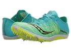 Saucony Endorphin 2 (green/blue) Women's Shoes