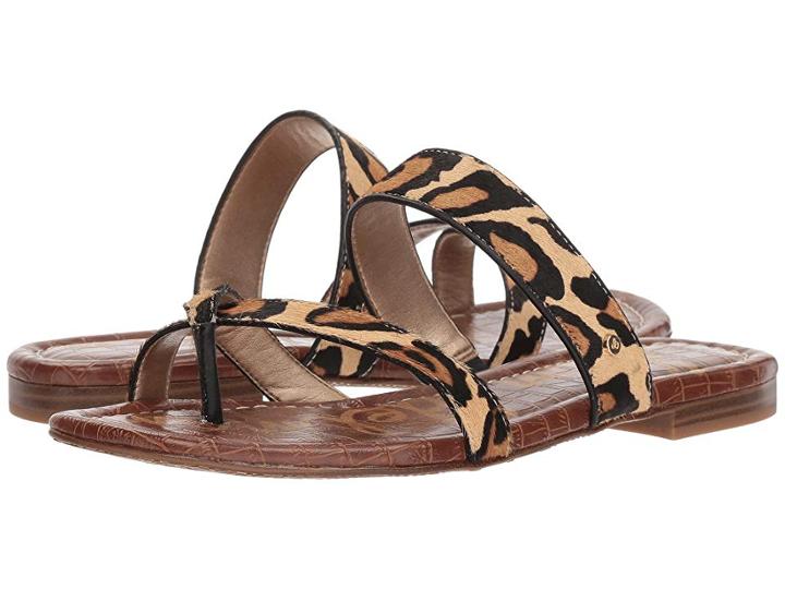 Sam Edelman Bernice (new Nude Leopard Brahma Hair) Women's 1-2 Inch Heel Shoes