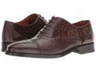 Etro Carpet Printed Cap Toe Oxford (brown) Men's Shoes
