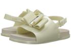 Mini Melissa Mini Beach Slide Sandal + Jason Wu (toddler/little Kid) (pearl) Girl's Shoes