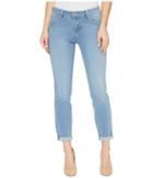 Liverpool Remy Hugger Crop With Shaping And Slimming Four-way Stretch Denim In Halo Ultra Light (halo Ultra Light) Women's Jeans