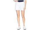 Nike Golf Woven 4.5 Sub Print Flex Shorts (white/wolf Grey/white) Women's Shorts
