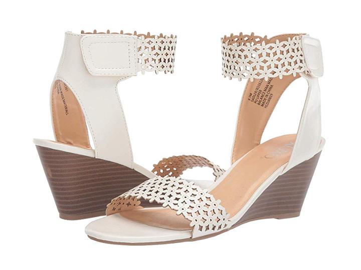 Xoxo Sadler (white) Women's Sandals