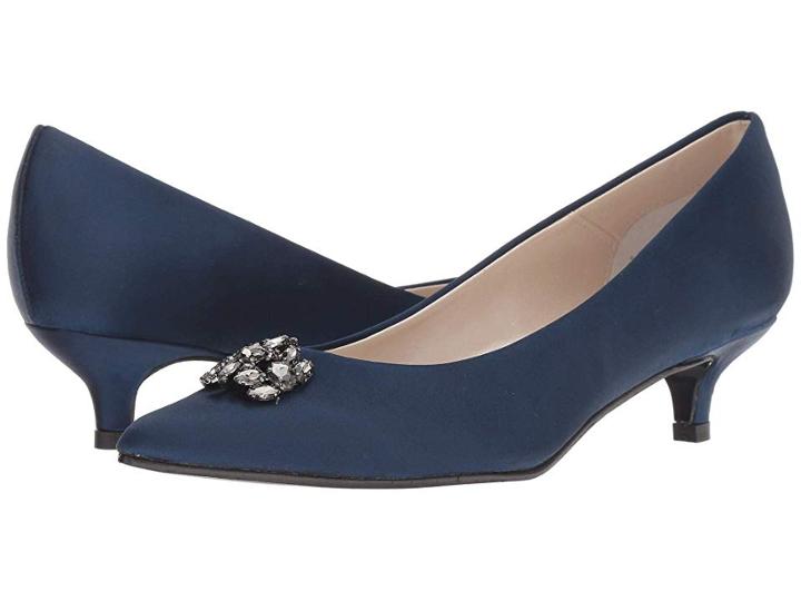 Caparros Oligarch (navy New Satin) Women's Shoes