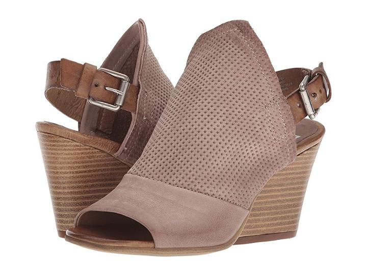 Miz Mooz Kona (rose) Women's Toe Open Shoes