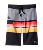 Quiksilver Kids Slab Logo Vee Boardshorts (big Kids) (artisan Gold) Boy's Swimwear