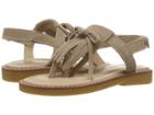 Elephantito Fringes Sandal (toddler/little Kid/big Kid) (sand) Girls Shoes