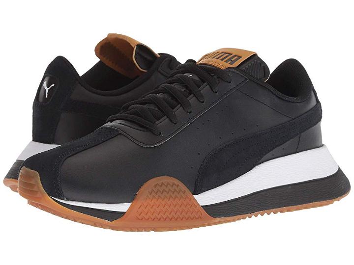 Puma Kids Turin Futro (big Kid) (puma Black/puma White) Kid's Shoes