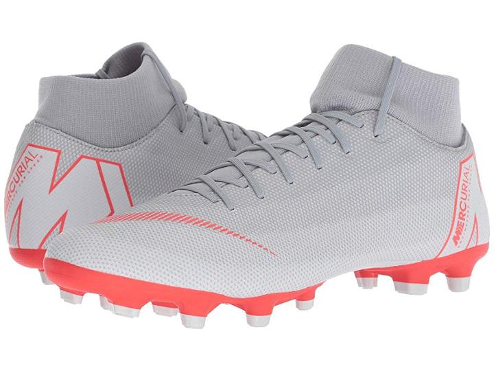 Nike Superfly 6 Academy Mg (wolf Grey/light Crimson/pure Platinum) Men's Soccer Shoes