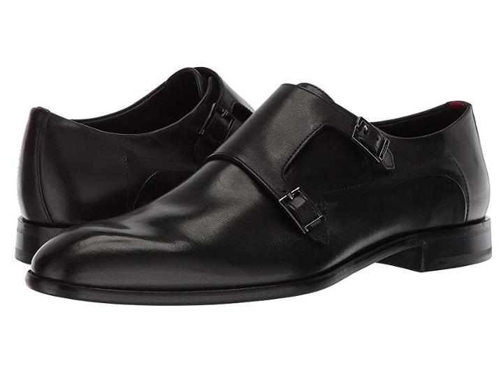 Boss Hugo Boss Dress Appeal Monk By Hugo (black) Men's Shoes