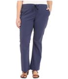 Columbia Plus Size Anytime Outdoortm Bootcut Pants (nocturnal) Women's Casual Pants