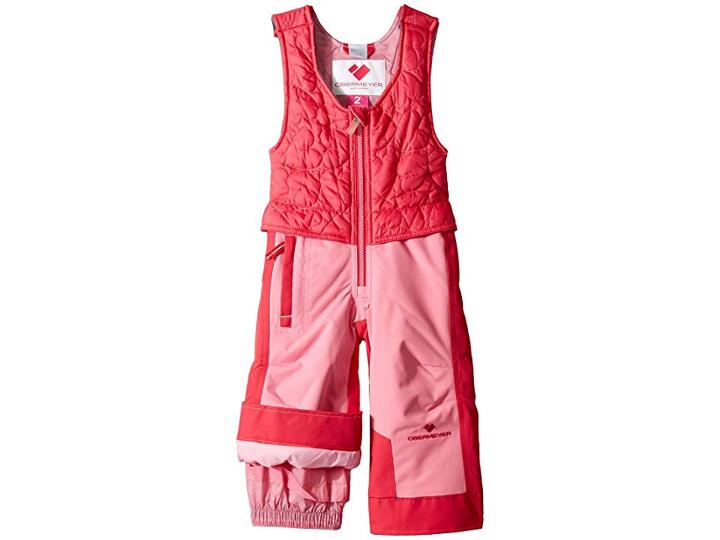 Obermeyer Kids Ober-all Bib (toddler/little Kids/big Kids) (positively Pink) Girl's Jumpsuit & Rompers One Piece