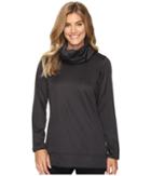 Exofficio Tatra Reversible Pullover (carbon) Women's Long Sleeve Pullover
