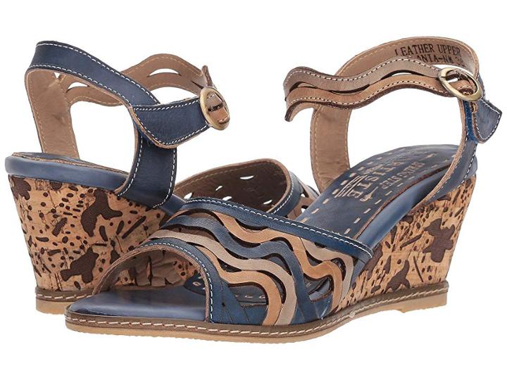 L'artiste By Spring Step Melania (navy Multi) Women's Shoes