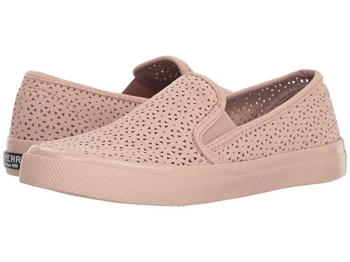 Sperry Seaside Nautical Perf (rose) Women's Shoes