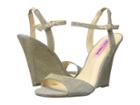 Betsey Johnson Duane (gold) Women's Wedge Shoes