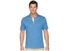 True Grit Vintage Soft Slub Jersey Polo (splash) Men's Short Sleeve Pullover