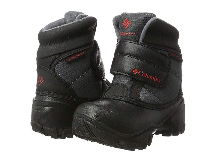 Columbia Kids Rope Tow Kruser (toddler/little Kid) (graphite/bright Red) Boys Shoes