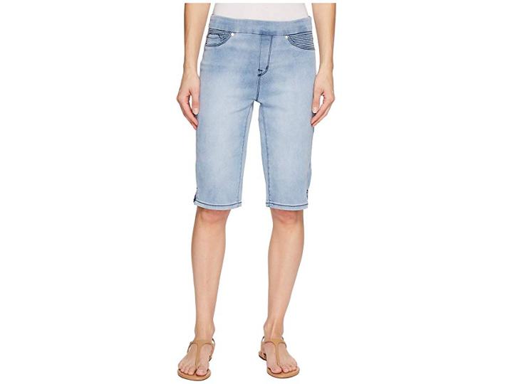 Tribal Pull-on 13 Dream Jean Bermuda In Sky (sky) Women's Shorts