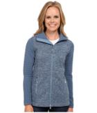 The North Face Indi Insulated Hoodie (cool Blue Heather/cool Blue (prior Season)) Women's Coat