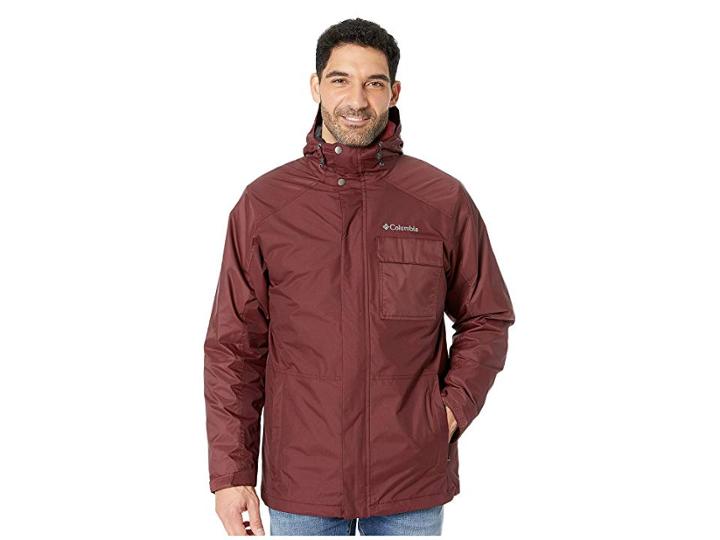 Columbia Ten Fallstm Interchange Jacket (elderberry) Men's Coat
