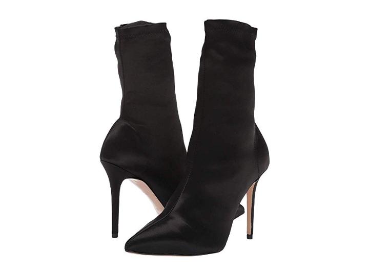 Tony Bianco Davis (black Stretch Satin) Women's Boots