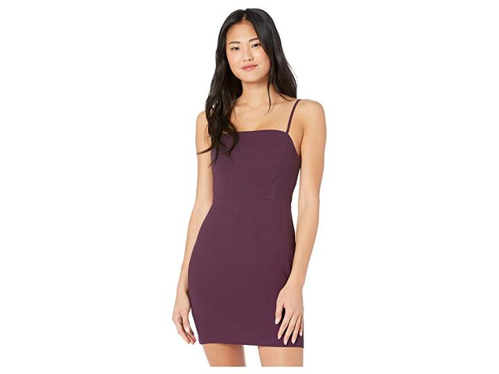 Bcbgeneration Cocktail Cami Mini Woven Dress (blackberry) Women's Dress