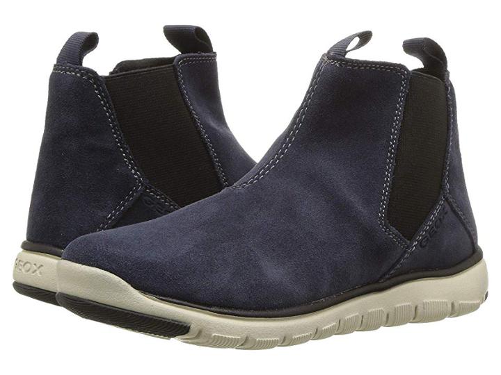 Geox Kids Xunday Boy 12 (little Kid/big Kid) (navy) Boy's Shoes