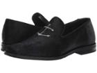 Sperry Overlook Leather Smoking Slipper (black Pony) Men's Shoes