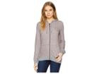 Roxy Trippin Stripes Fleece Full Zip Top (turbulence Thin Stripe April) Women's Clothing