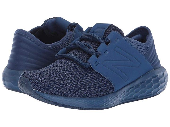 New Balance Kids Kjcrzv2p Nubuck (little Kid) (moroccan Tile/black) Boys Shoes