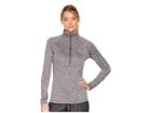 Under Armour Tech 1/2 Zip Twist Top (charcoal/charcoal/metallic Silver) Women's Sweatshirt