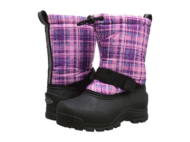 Northside Kids Frosty (little Kid/big Kid) (purple/plaid) Girl's Shoes