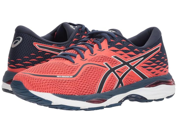Asics Gel-cumulus(r) 19 (coralicious/dark Blue/dark Blue) Men's Running Shoes